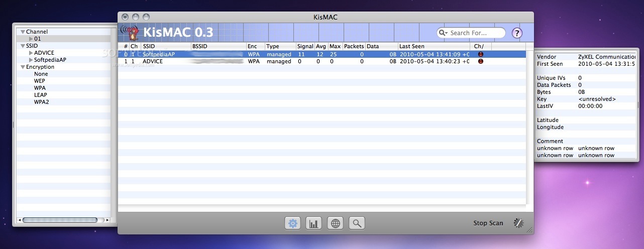 download kismac for mac os x